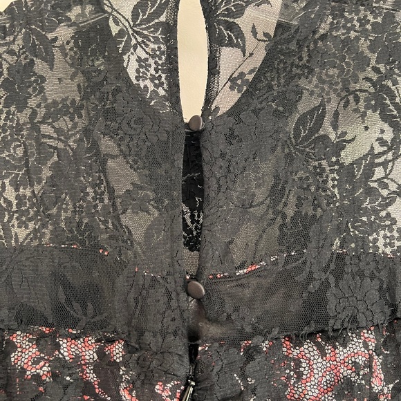 Teri Jon LaceTrumpet Gown - Picture 6 of 8